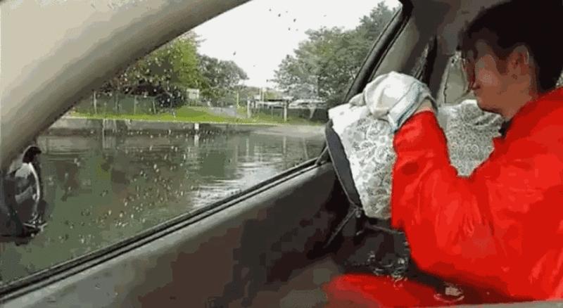 雨天开车救命技巧图解大全,紧急逃生保命小技巧生活小妙招