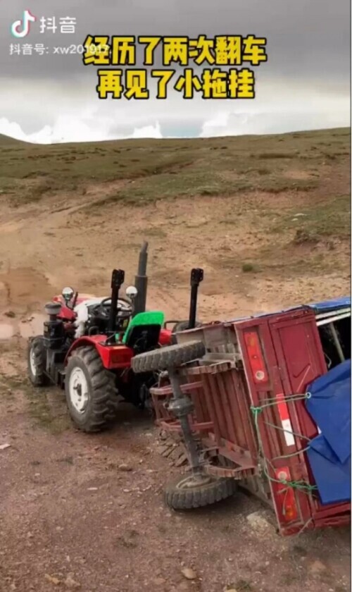 东方红拖拉机进藏自驾游,单缸柴油拖拉机越野进藏