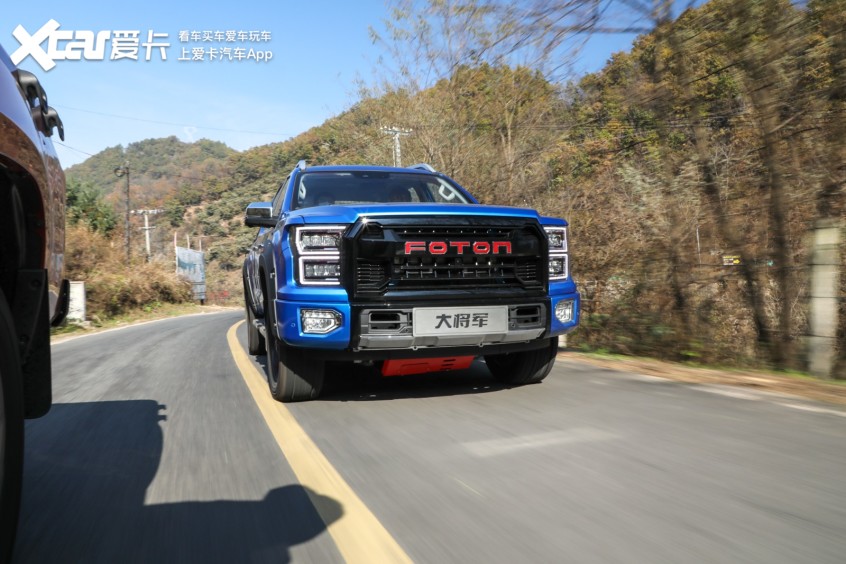 福田大将军皮卡试驾,福田大将军g9试驾
