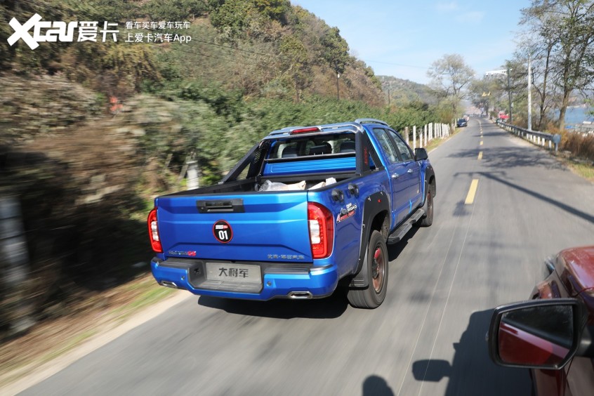 福田大将军皮卡试驾,福田大将军g9试驾