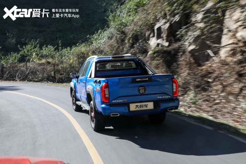 福田大将军皮卡试驾,福田大将军g9试驾