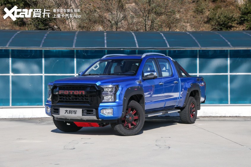 福田大将军皮卡试驾,福田大将军g9试驾