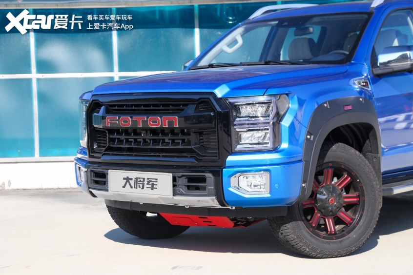 福田大将军皮卡试驾,福田大将军g9试驾