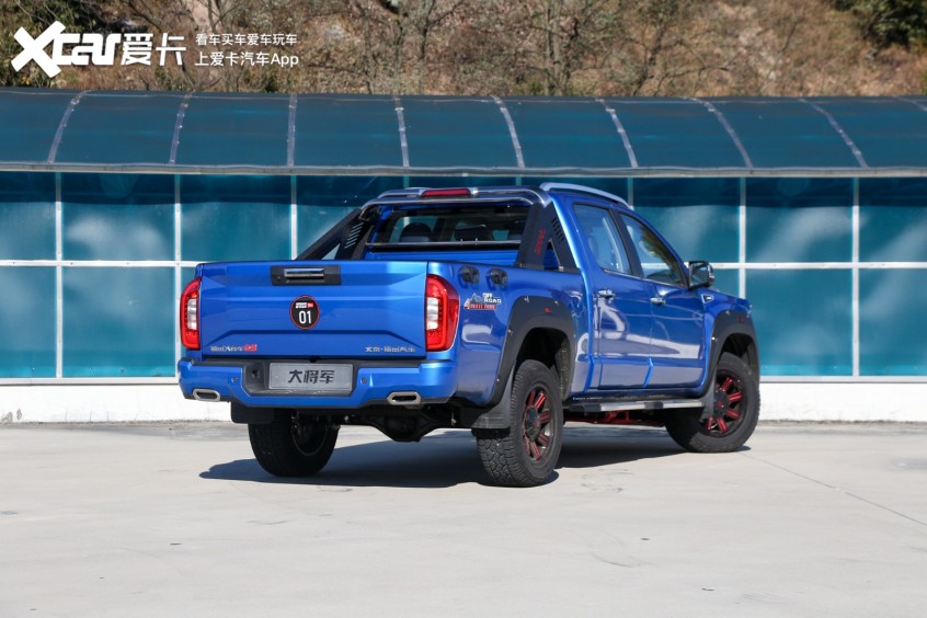 福田大将军皮卡试驾,福田大将军g9试驾