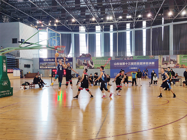 山东省百县篮球西部总决赛,山东省百县第十五届篮球赛牡丹区