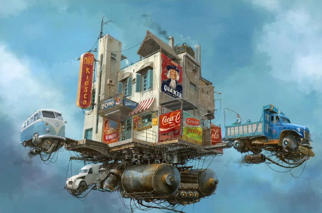 复古科幻风格,复古科幻风