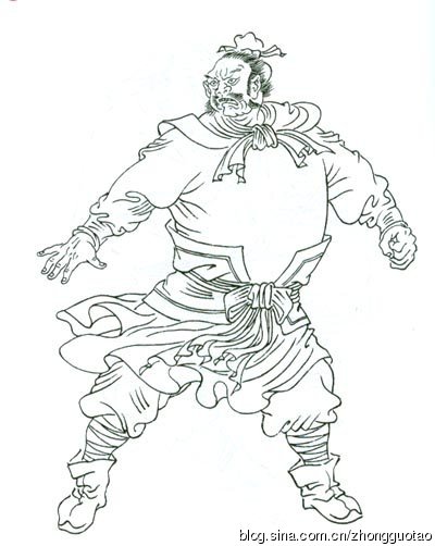 牛牧野水浒扑克,牛牧野水浒人物