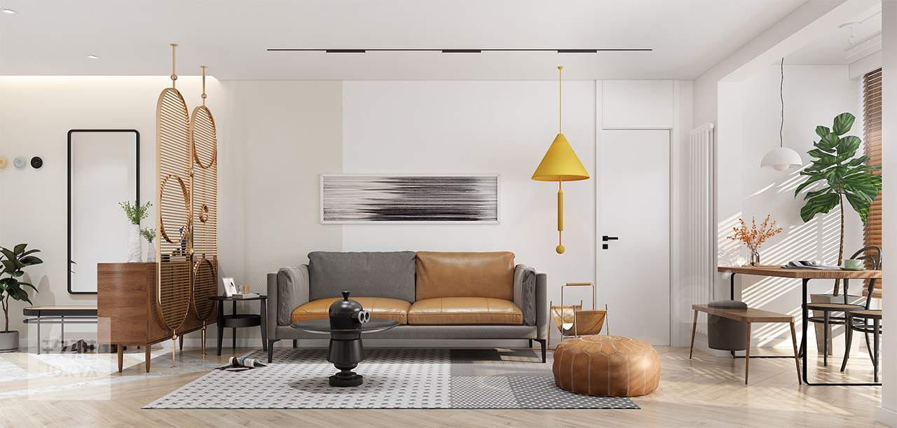 这家的电视柜既能收纳,也是喵星人乐园