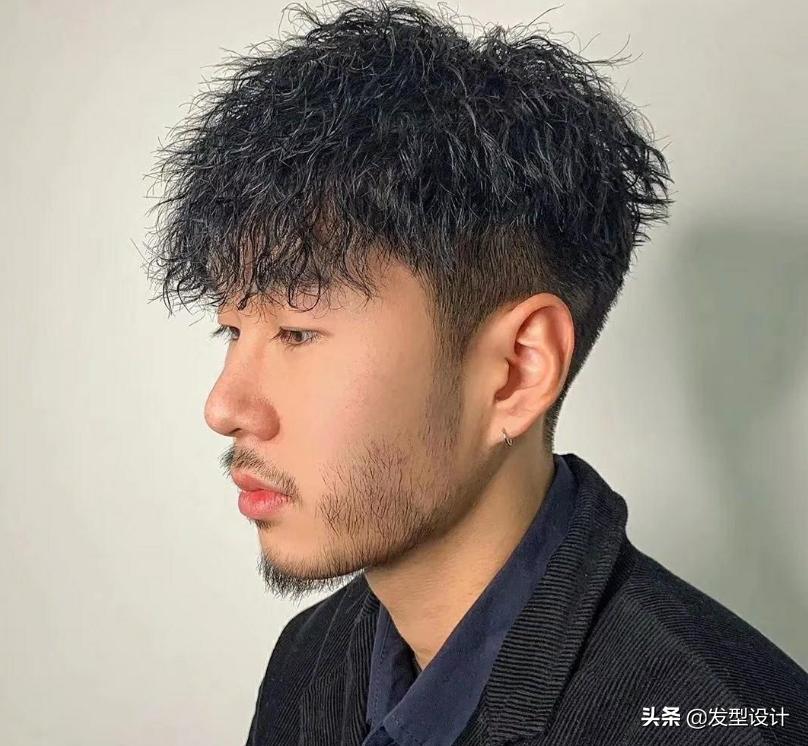 男士毛寸发型图解2020流行短发,30-40岁男士方脸短发发型稳重