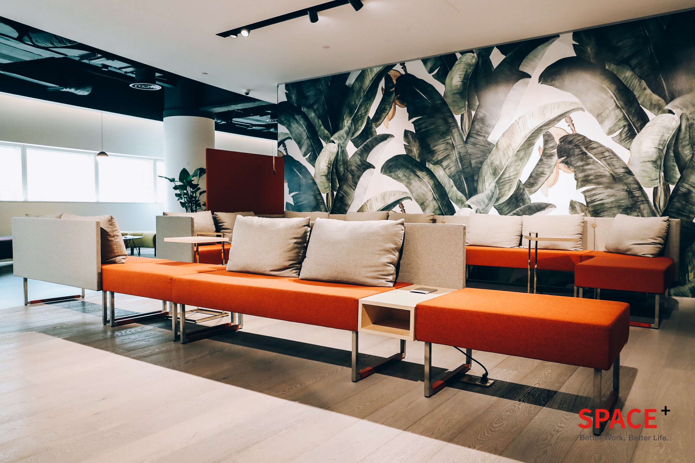 为了提升工作中的幸福感,震旦推出了SPACE+