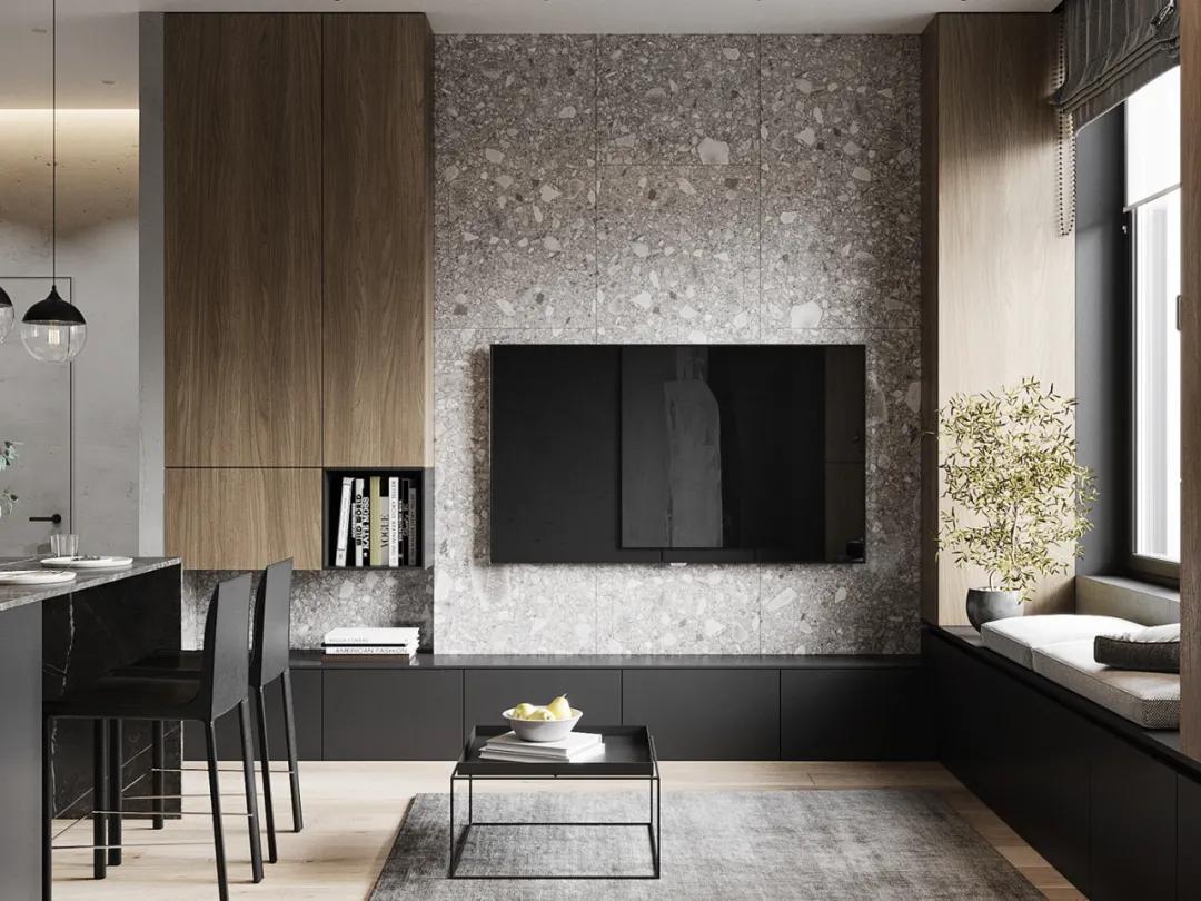 客厅装修设计高级感大气,客厅极简高级感设计