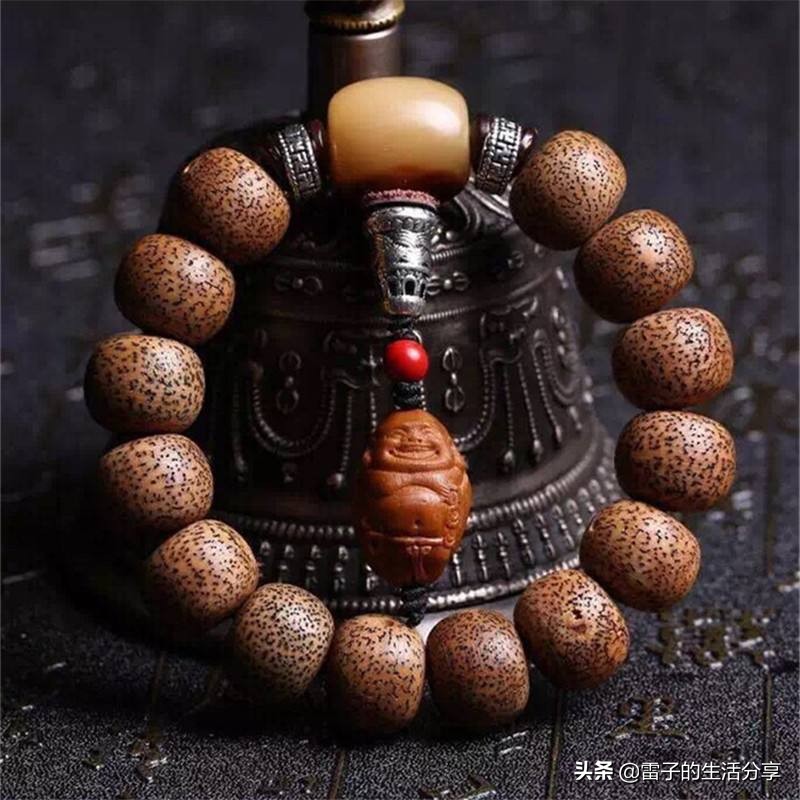 文玩菩提子鉴赏,橄榄核镶嵌菩提怎么样