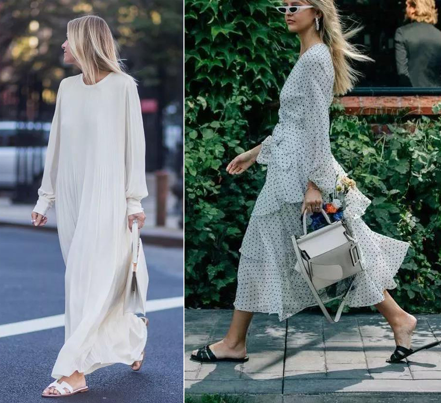 适合搭配裙子的平底鞋推荐,平底鞋加裙子怎么搭配