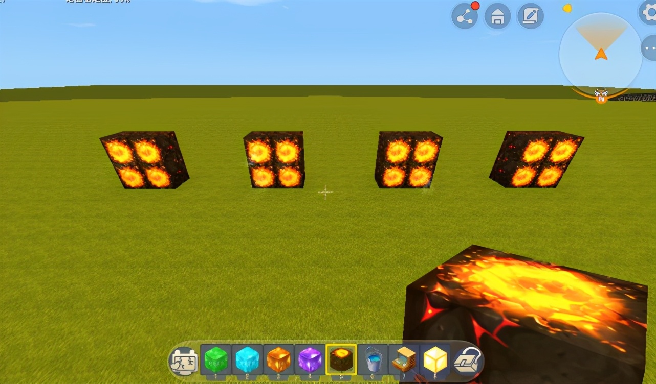 迷你世界怎样做喷火龙头,迷你世界怎样用触发器制造黑龙