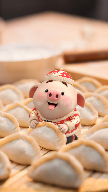 猪年猪猪壁纸,猪猪大海壁纸手机超清全屏