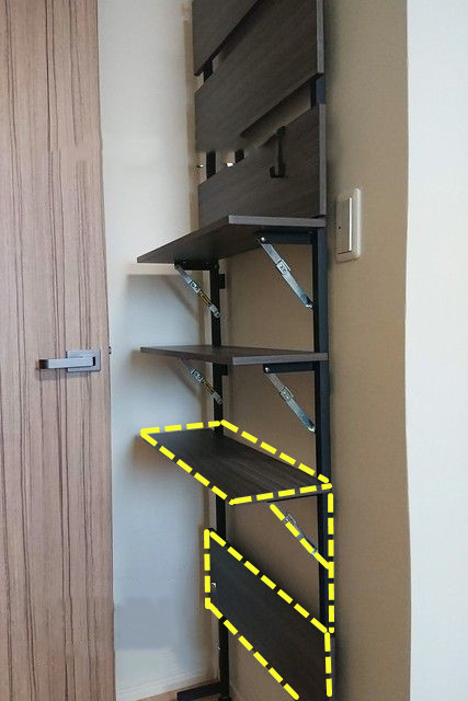 衣柜里面隔板是全白色好看吗,日本衣柜内的暗格