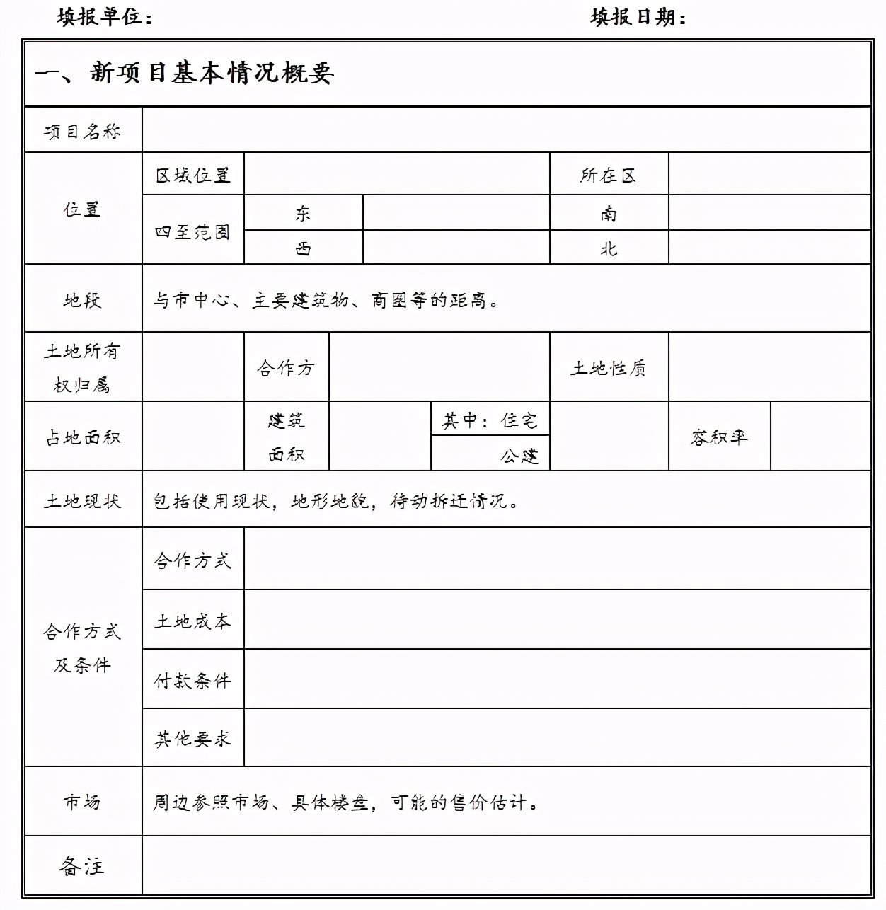 地产公司地产新项目管理制度范本,地产公司工程管理制度