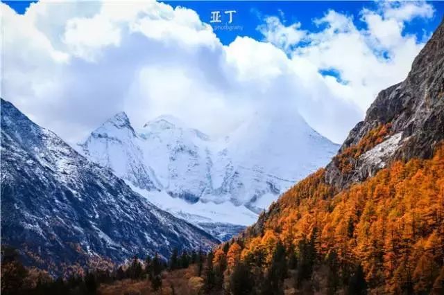 稻城亚丁白云,稻城亚丁风景没有想象中的那么美