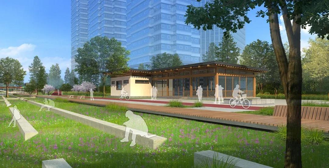 钱塘江滨水绿廊,滨江区钱塘江景观