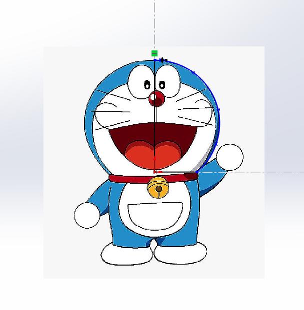 哆啦a梦3d建模教程solidworks,3d建模制作哆啦a梦地图