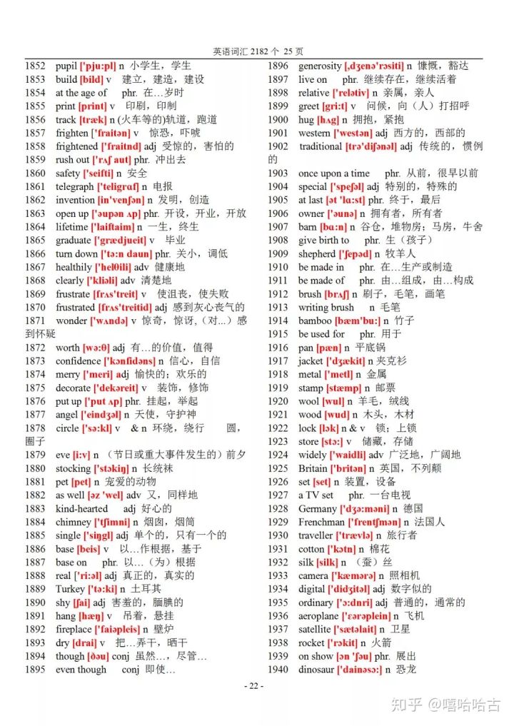 初中英语词汇及音标表,初中英语词汇2182个哪里可以听