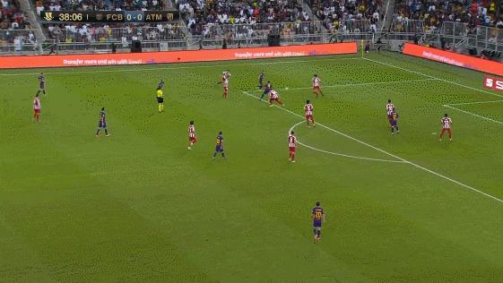 防守狂魔！狂追50米回防抢断，整个巴萨只有他才能做到，不能走