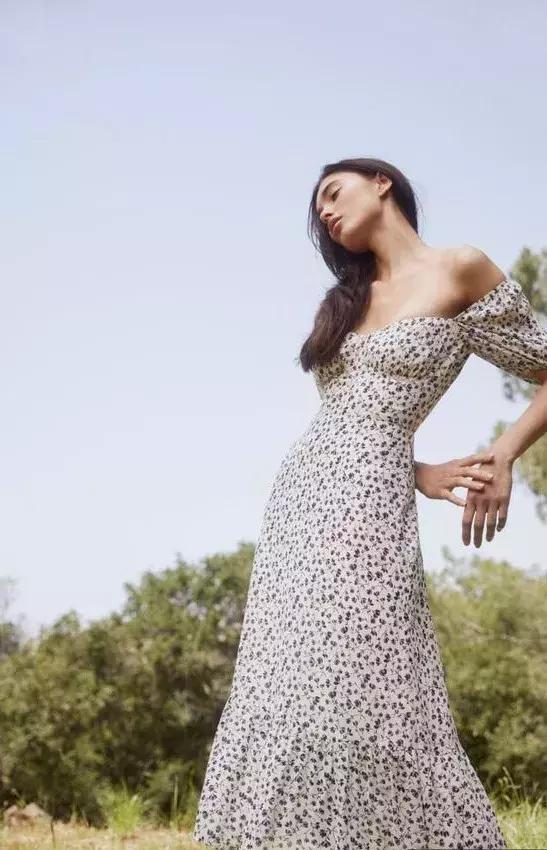 碎花裙泫雅风,lisa泫雅风衣服