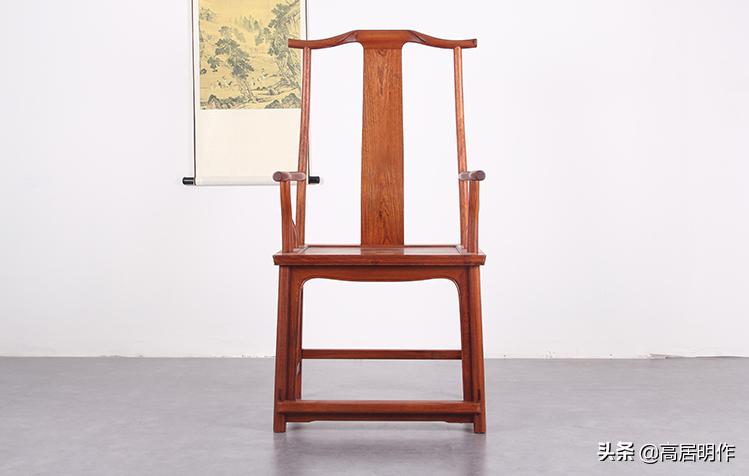明式家具官帽椅器型讲解,36款明式家具精品不看材质看器型
