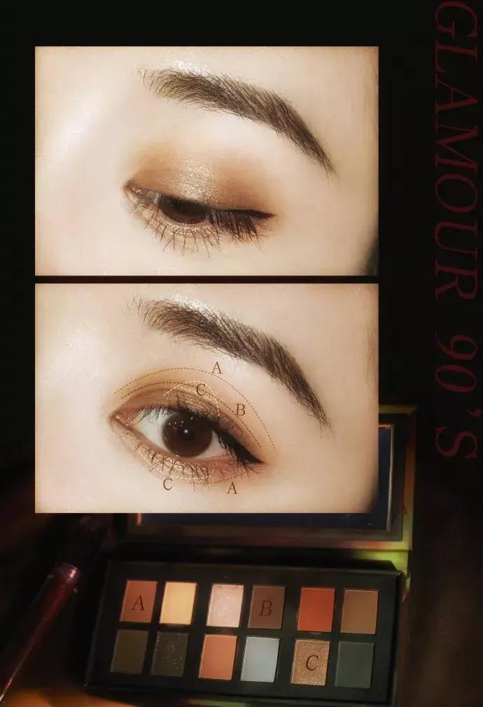 新手画眼影不会搭配,画眼影线教程新手