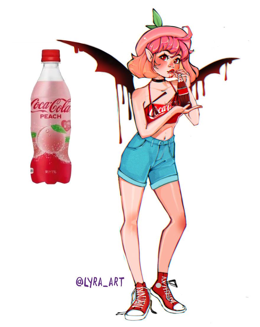 当最常见的小吃被二次元化后，一个个都变成了可爱的萌妹子