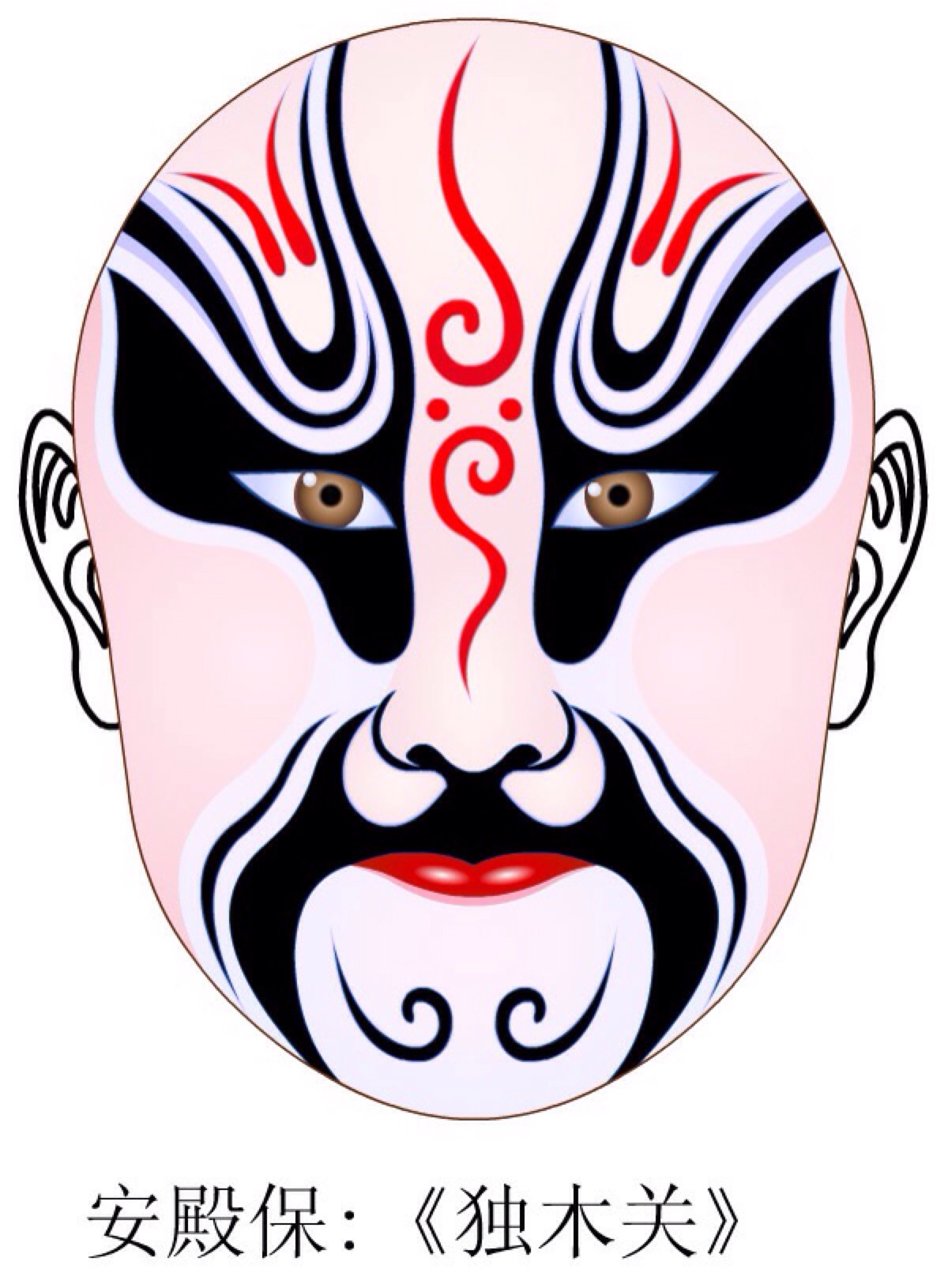 京剧脸谱壁纸高清大图,京剧脸谱剪纸大图