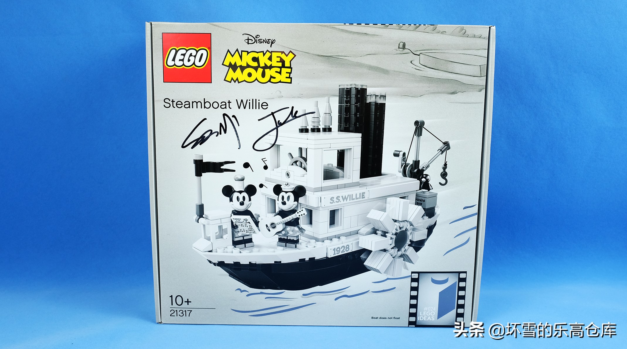 乐高米奇蒸汽船开箱,乐高威利号汽船价格