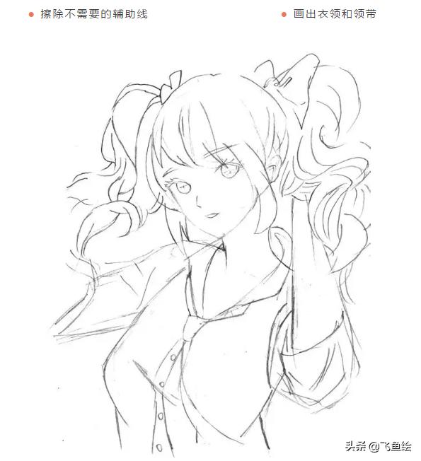 画画动漫人物马克笔手绘教程古风,马克笔手绘动漫人物画法步骤线稿