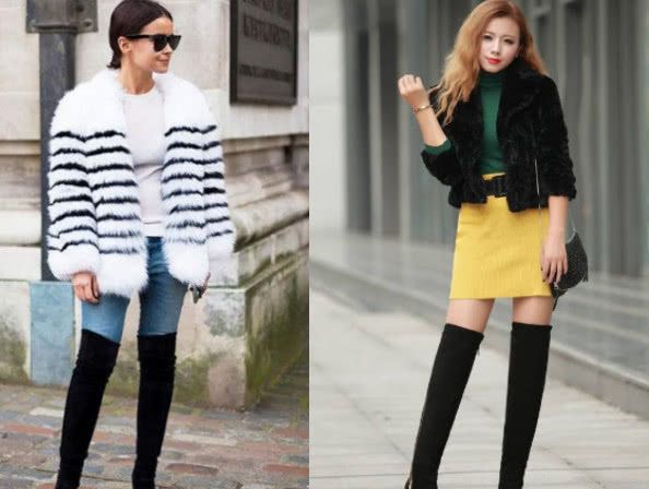 矮个子穿高帮增高鞋,女生恨天高高跟鞋穿搭