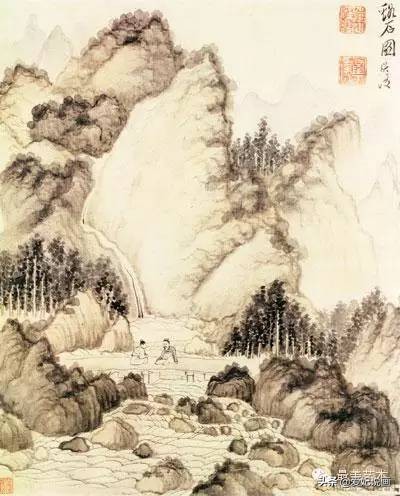 明代山水名画,明代山水书法作品欣赏