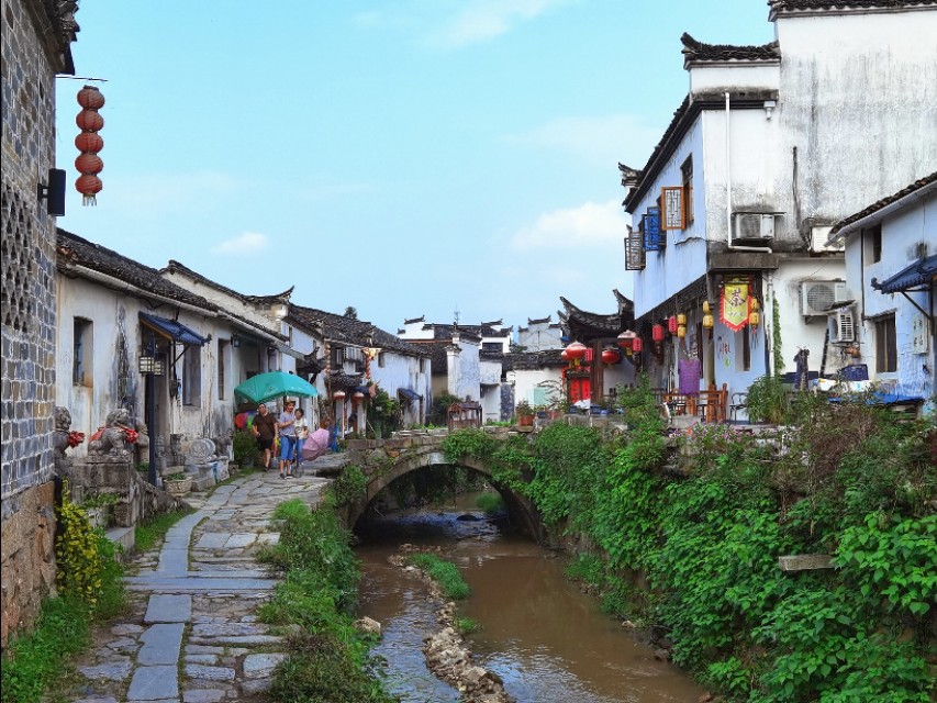 安徽查济古镇怎么去,安徽查济古镇桃花潭图片
