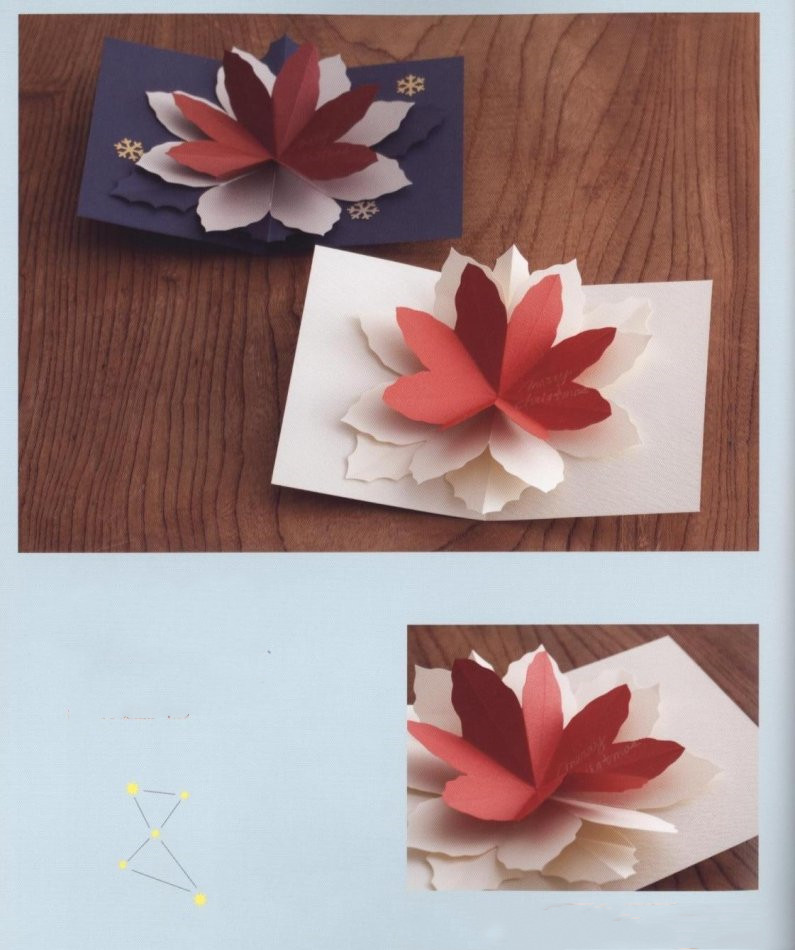 创意手工贺卡简单又漂亮立体,简单手工制作的立体贺卡