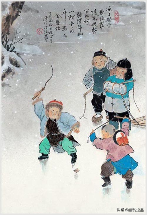 中国古代单人画,中国古代有趣的画