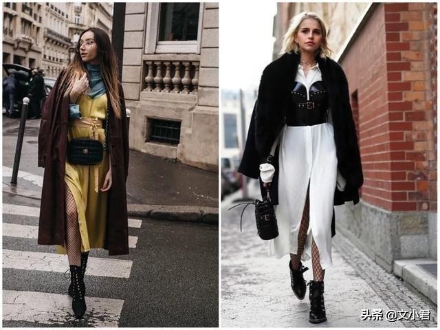 再穿长裤你就out了，性感吸睛的渔网袜，腿精女孩通常这样穿