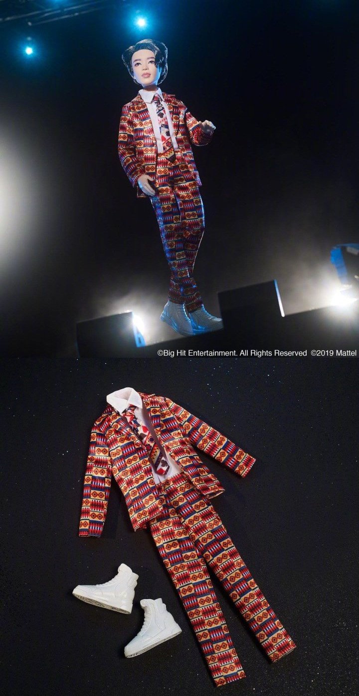 防弹少年团制作卡通玩偶,防弹少年团成员合作