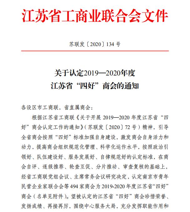 市工商联荣膺全国五好县级工商联,成功申报全国四好商会