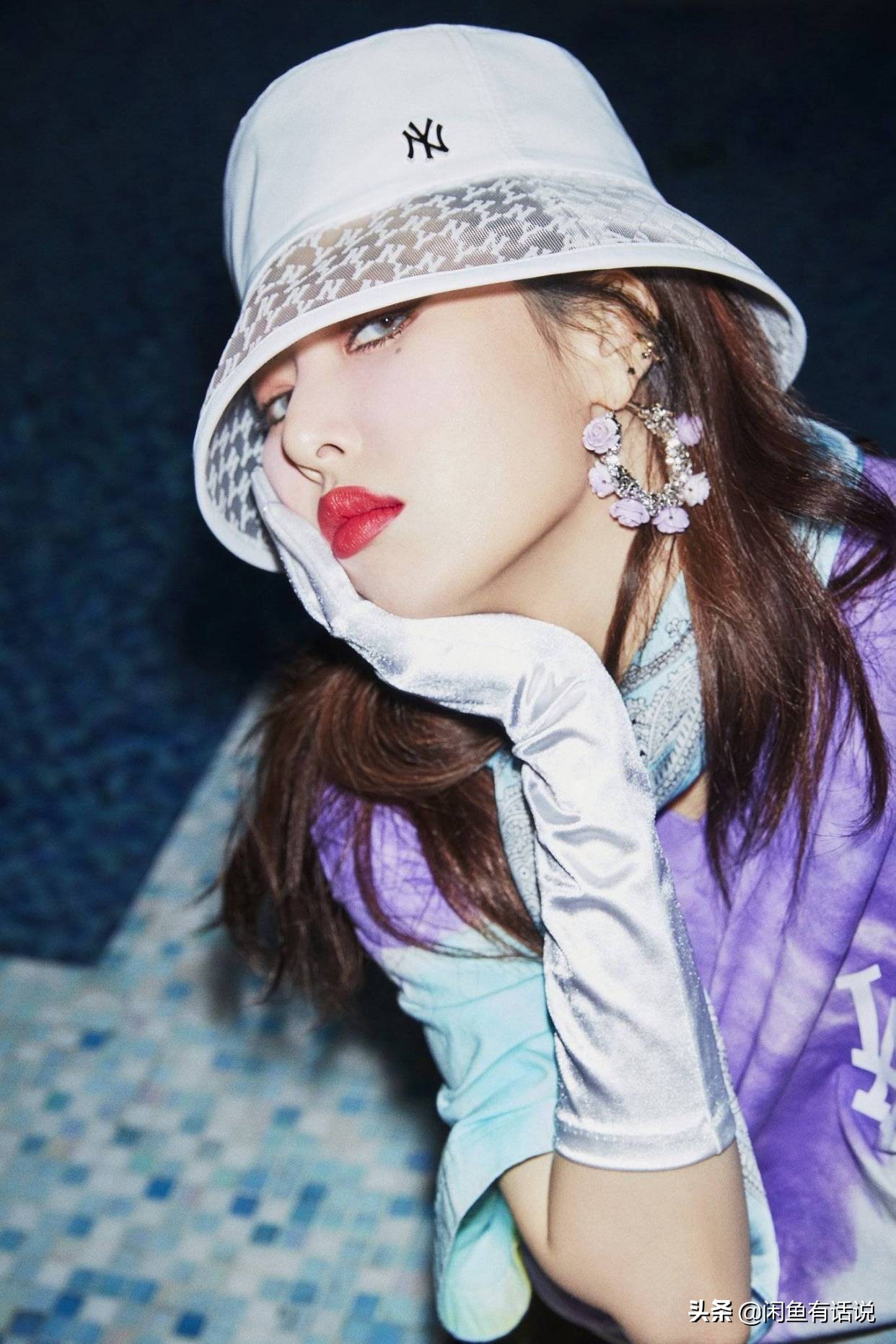 泫雅针织帽,最近很火的帽子简单大方