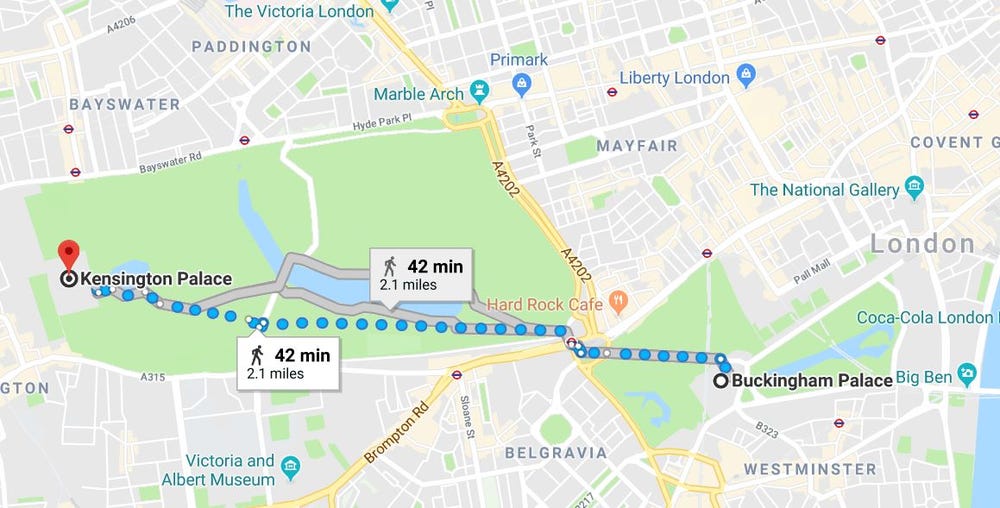 当王室成员打开大门在家里拍照时，我们才终可以一睹他们的豪宅