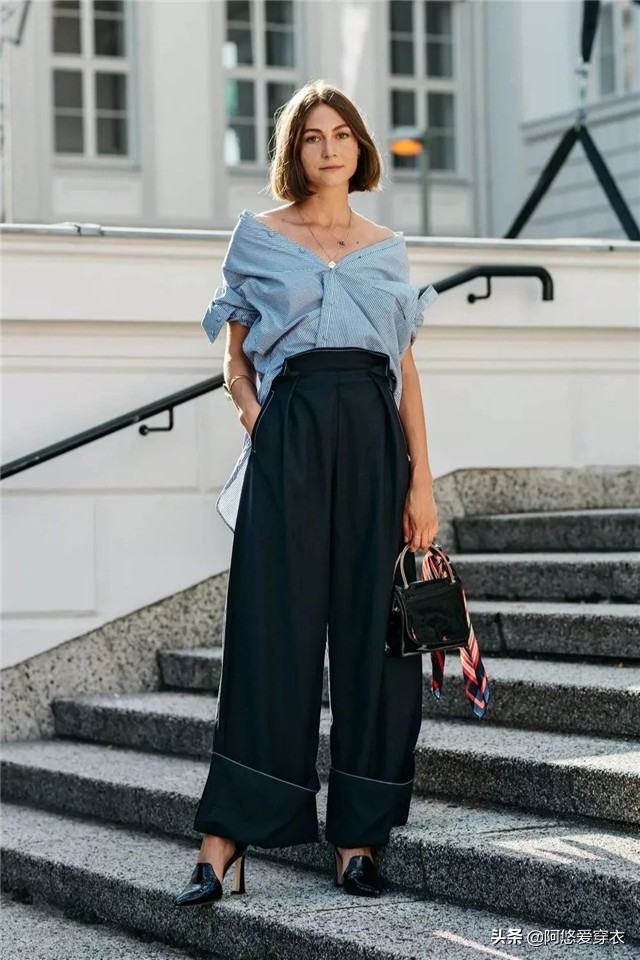 腿粗穿什么裤裙显瘦好看,胯大腿粗怎么穿