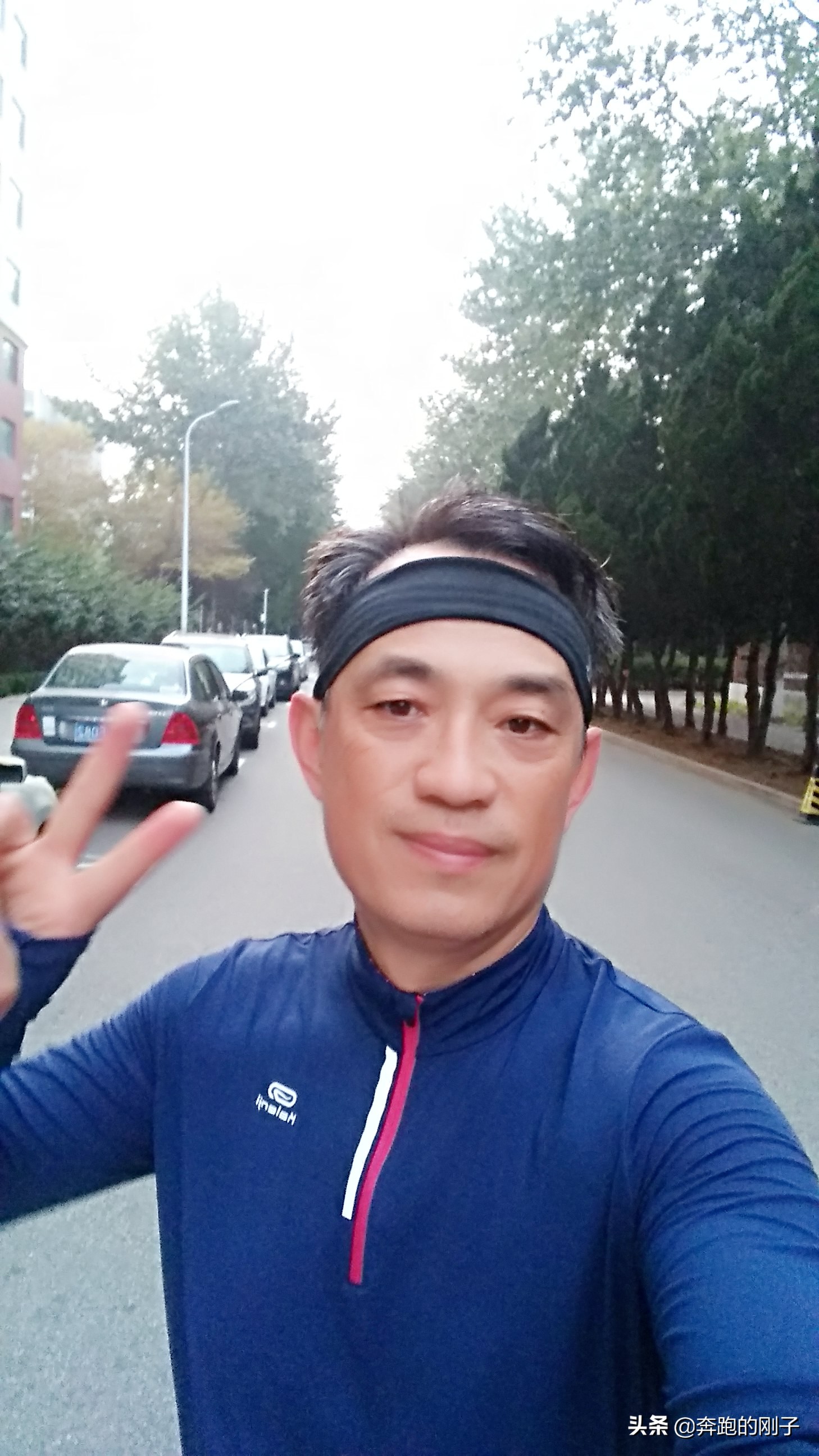 备战南京马拉松—10月19日打卡烟台大学，海边日出