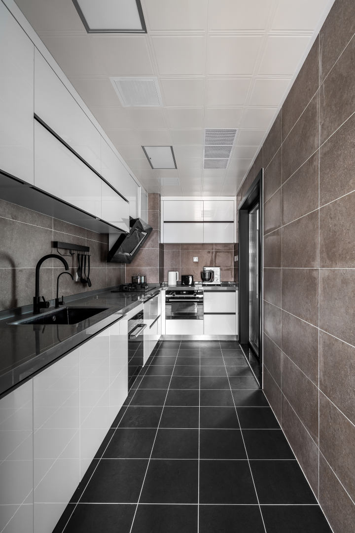 97平方酒店式小三房经济装修,极简酒店风装修小三房