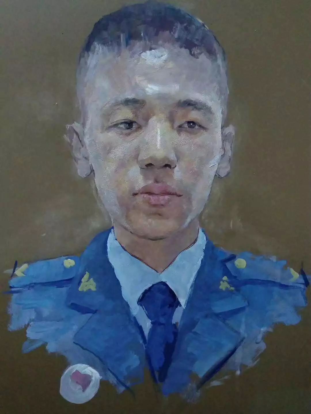 「超人艺术」治超特约美编---抗“疫”战士