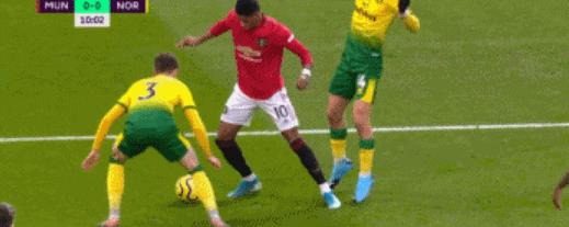 曼联vs中日德兰拉什福德曼联首秀,拉什福德一条龙曼联2-0晋级