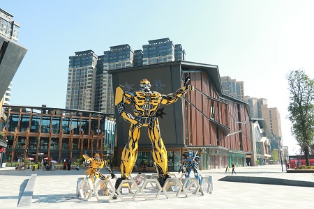 成都再添一处文化打卡新地标组图,城西新地标项目