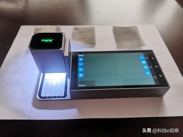 读数显微镜检测不锈钢筛网,显微镜下藻类怎么测筛网孔径大小